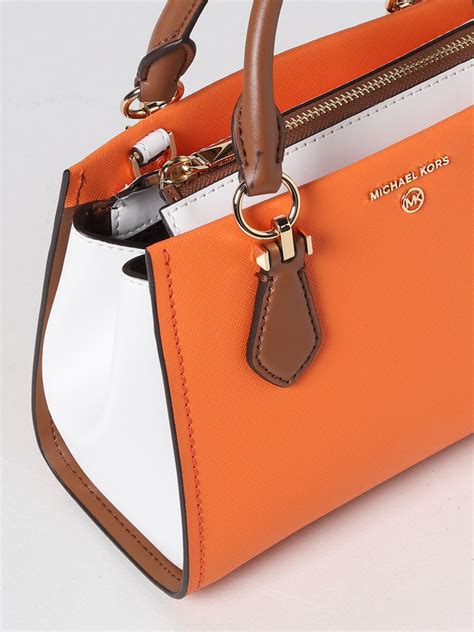 orange handbags michael kors|Michael Kors orange crossbody bag.